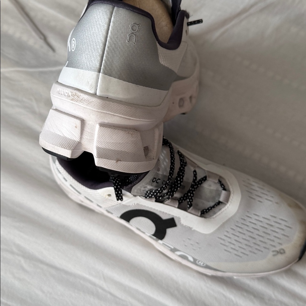On Running White and Black Athletic Shoes - Picture 11 of 12